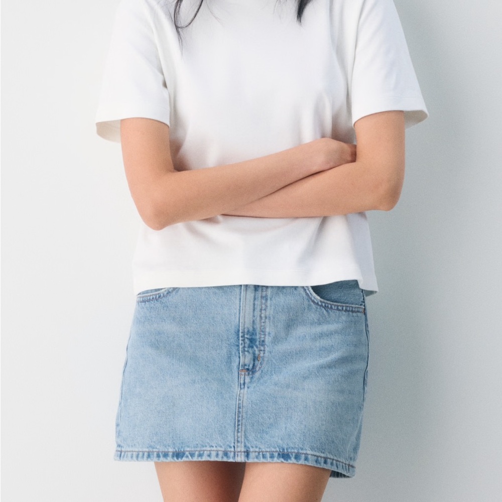 Aritzia 90s Ricci Denim Skirt